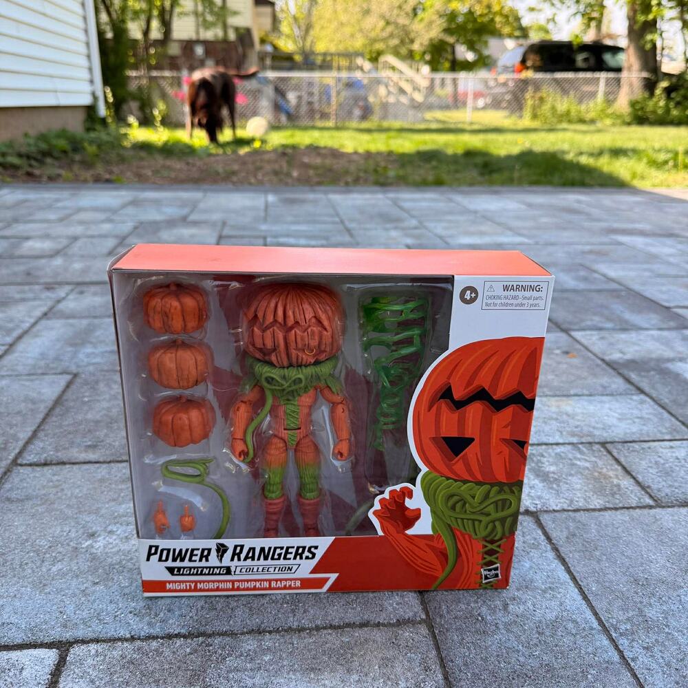 Power Rangers Lightning Collection Mighty Morphin Pumpkin Rapper 6" Figure New